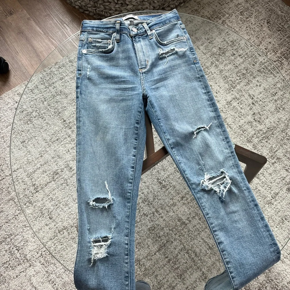 Agolde Sophie Hi-Rise Skinny Jeans - Picture 2 of 7